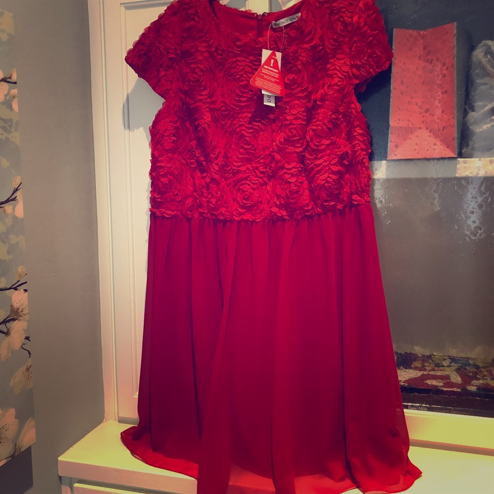 BRAND NEW beautiful red dress!